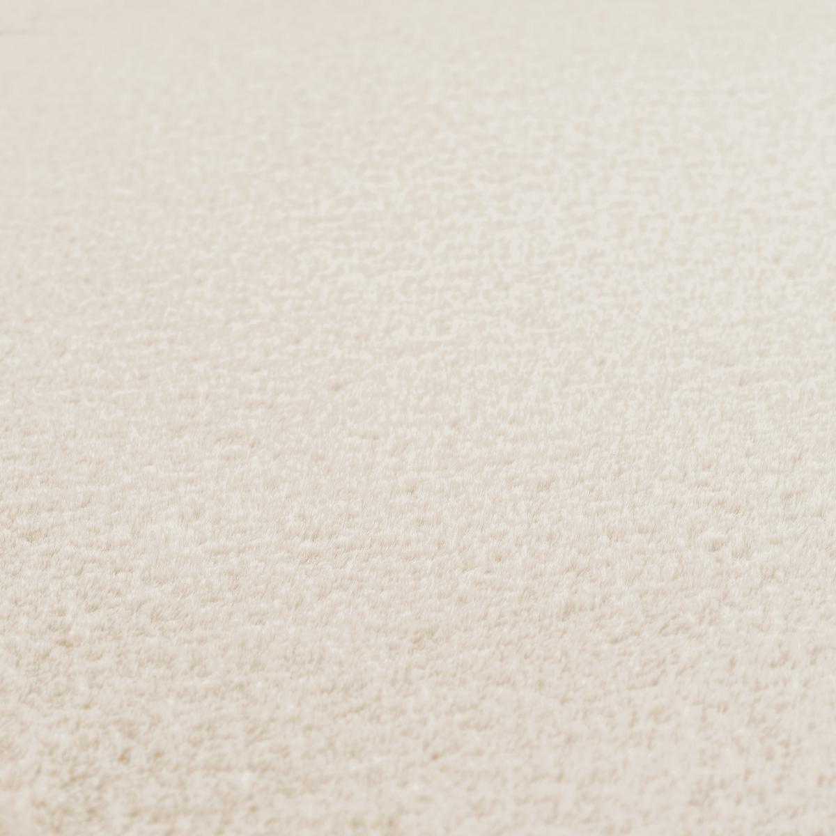 KURZFLORTEPPICH Waschbar ISAR, einfarbig, Creme, 200 x 280 cm - Beige, Textil (280/200cm) - KADIMA DESIGN