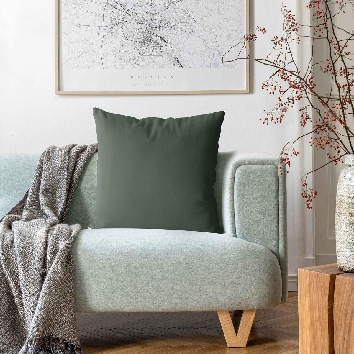 KISSENBEZUG Ritzy Rosemary 40/40 cm - Grün, Textil (40/40cm) - Bilderwelten