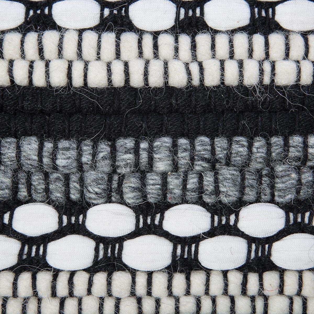 POUF Guntur 41/41/41 cm - Weiß, Naturmaterialien/Textil (41/41/41cm) - Beliani