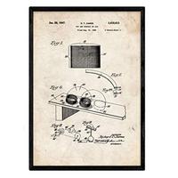 POSTER Toy Feder Patent 2 A3 Rahmenlos - Klar, Papier (29.7/5/42cm) - Nacnic
