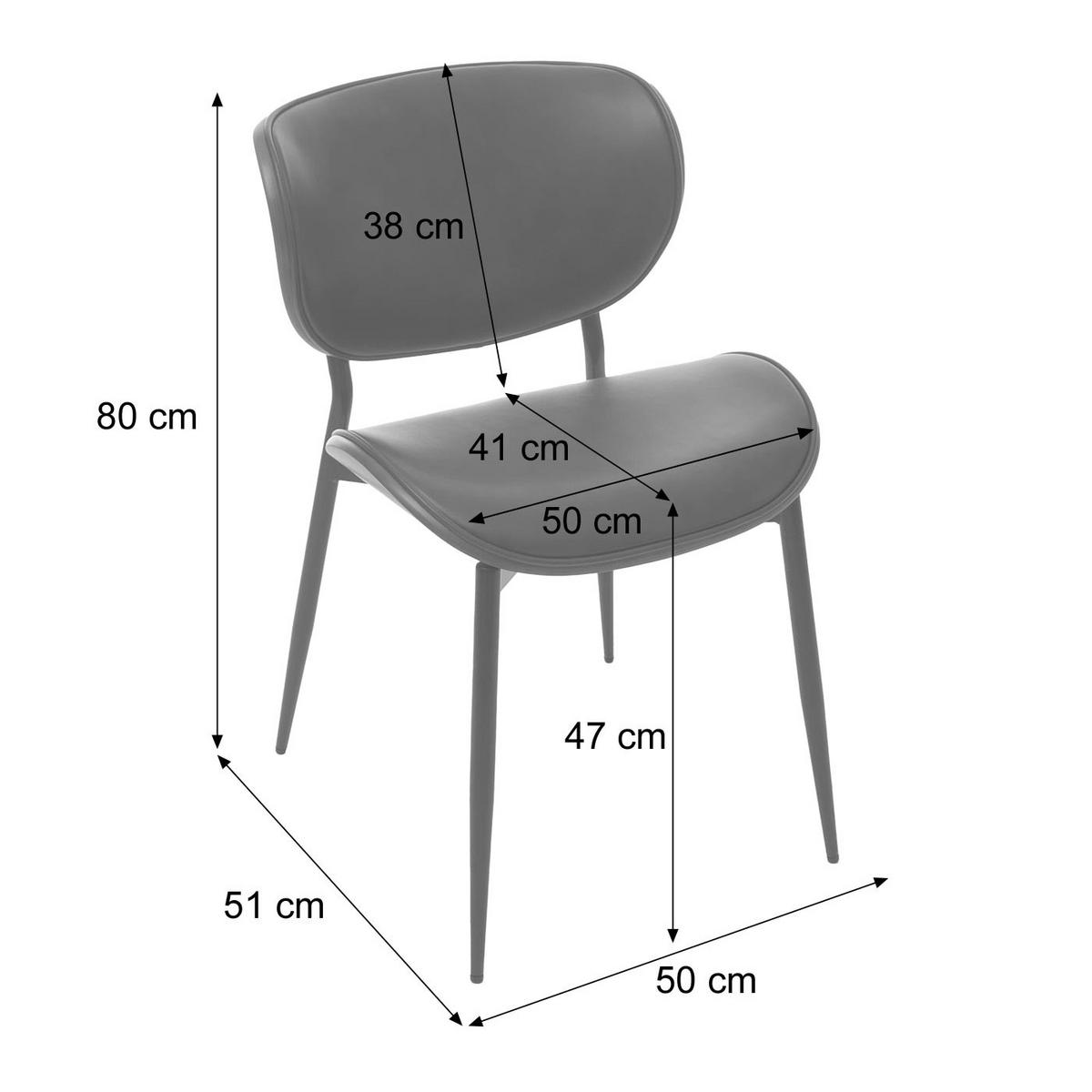 ESSZIMMERSTUHL Walnuss Dekor, Braun - Walnussfarben/Braun, Textil (50/80/51cm) - MCW