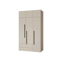KLEIDERSCHRANK Lorin 3D2S LO01 mit Schrankaufsatz - Kaschmir, Holzwerkstoff (135/236/60cm) - MIRJAN24