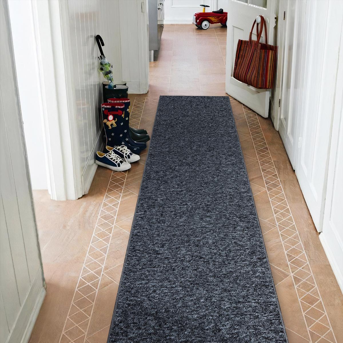 LÄUFER SUPERSTAR 965 100/330 cm - Grau, Textil (100/330cm) - rugsX