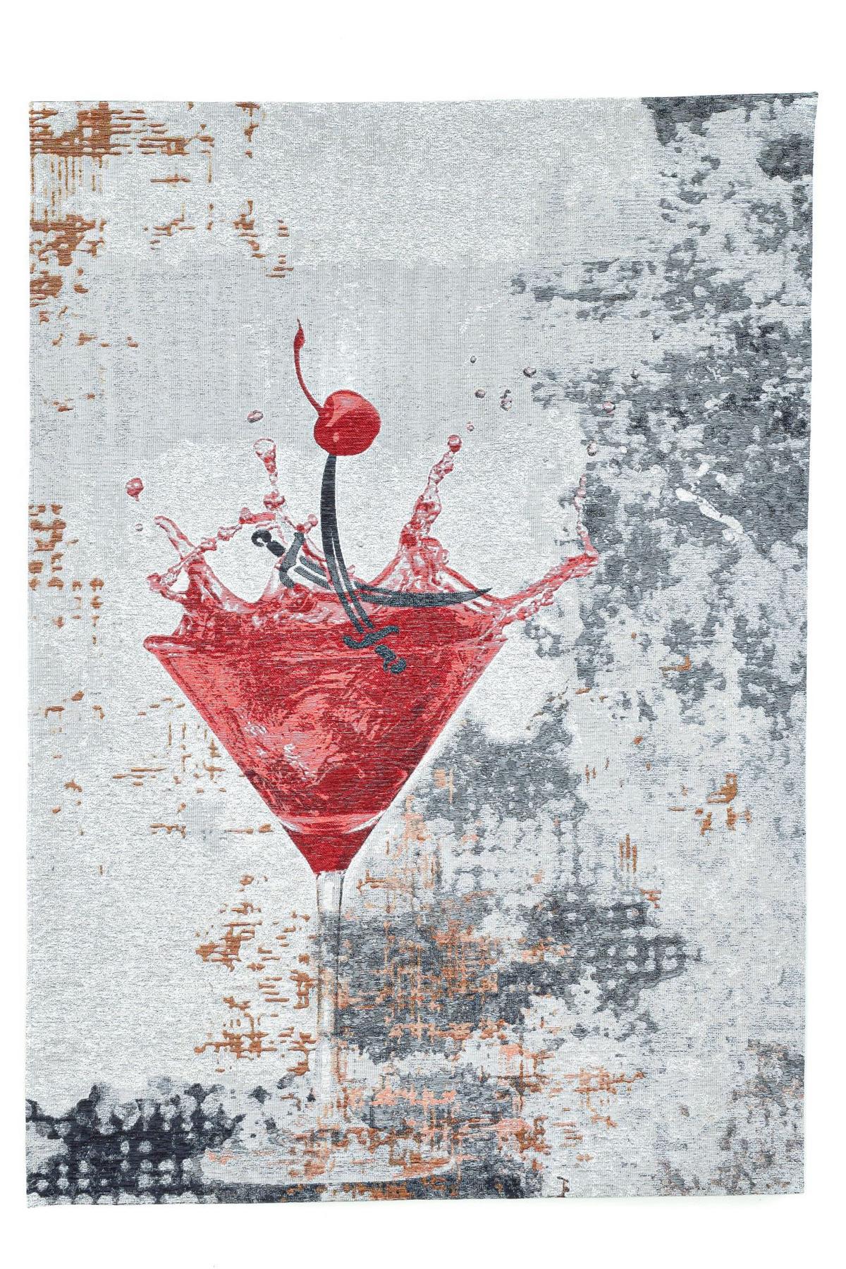 FLACHWEBTEPPICH Keitum 130x190 cm - Rot, Textil (130/130cm) - Sansibar SYLT