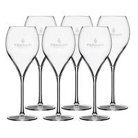 SCHAUMWEINGLÄSER Ferrari transparent 330 ml 6er Set - Transparent, Glas (0.33L) - Ferrari Trento