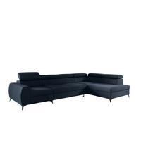 ECKSOFA Toronto Xl - Blau, Holzwerkstoff/Textil (340/200cm) - Fun Möbel