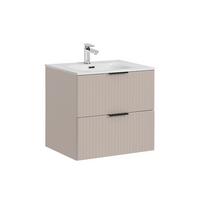 WASCHTISCH 60.2cm Adriel Beige - Beige, Holzwerkstoff (60.2/57/46cm) - Petits-meubles