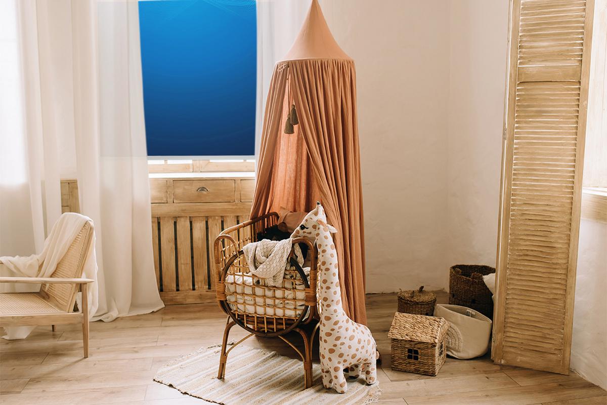 INNENROLLO - Fensterrollo - Rollo - 100x100 cm - Blaue Animation - Blau, Kunststoff (100/100/0.5cm) - TULUP