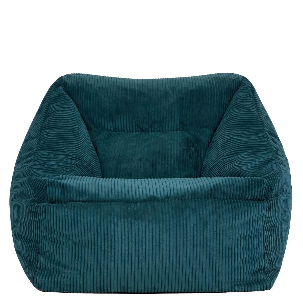SITZSACK Cord Sessel Natalia - Grün, Textil (97/73/84cm) - icon