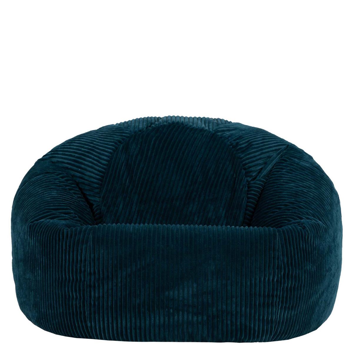 SITZSACK Cord Kingston XXL - Dunkelgrün, Textil (92/52/92cm) - icon