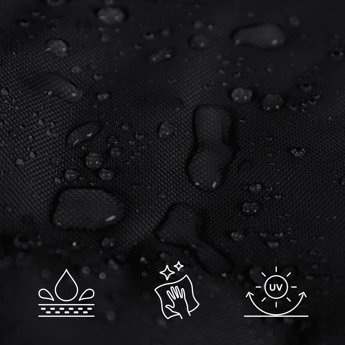 SITZSACK Gaming Stuhl für Indoor und Outdoor - Schwarz, Kunststoff (90/73/84cm) - icon