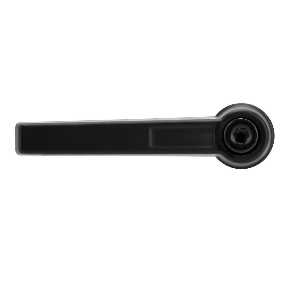 KLEMMHEBEL Größe M12 Klemmmutter - Schwarz, Metall (95/25/75cm) - Intirilife