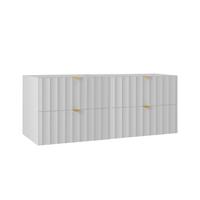 WASCHTISCHUNTERSCHRANK 120cm Lexa Weiß - Weiß, Holzwerkstoff (120/50/45.8cm) - Petits-meubles