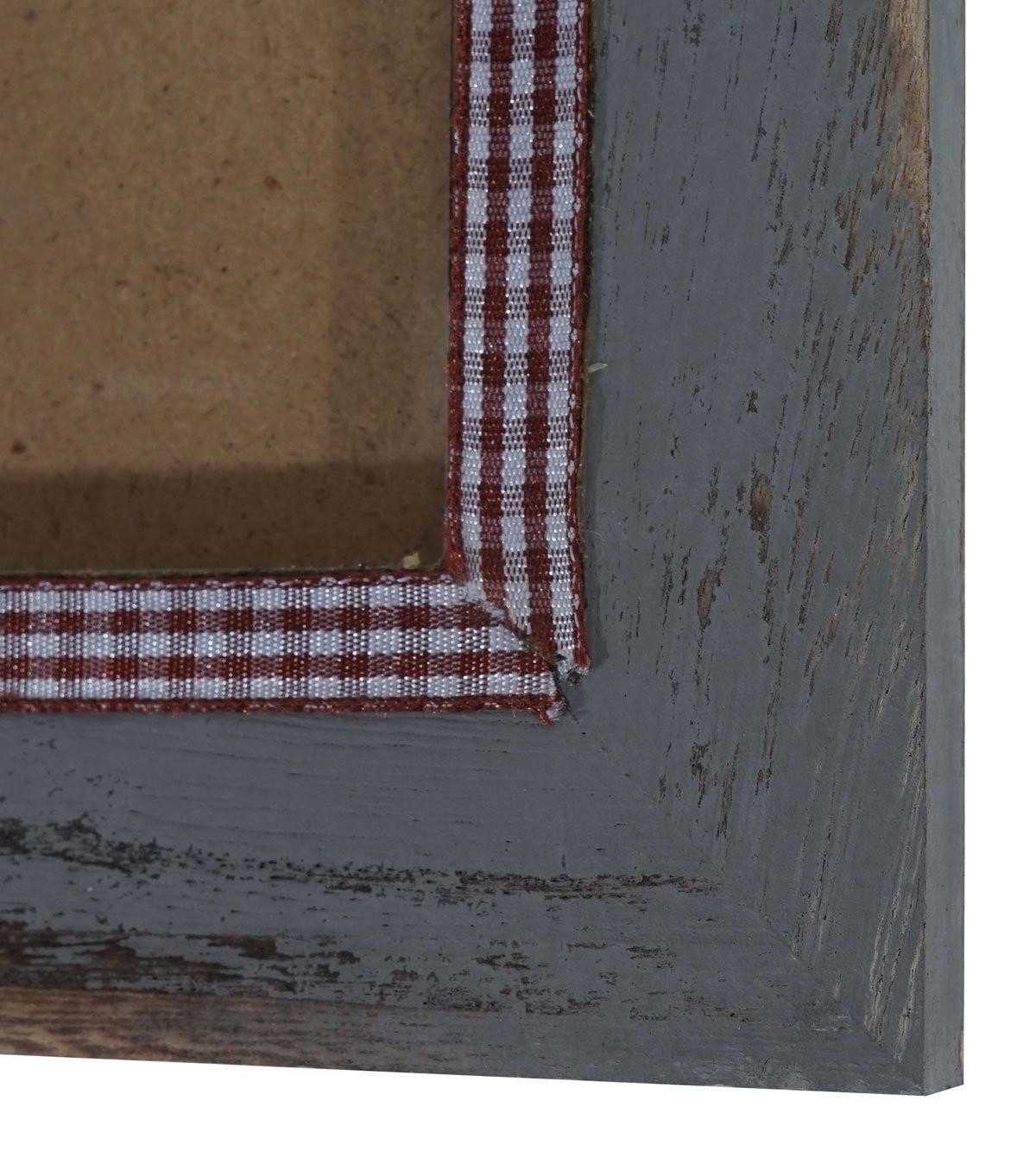 BILDERRAHMEN SHABBY-LOOK rechteckig Grau - Grau, Holz (26/21cm) - MCW