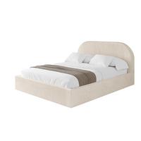 POLSTERBETT mit Bettkasten und Lattenrost, Boxbett ohne Matratze - TIVON 180x200 Beige - Creme, Holzwerkstoff/Textil (180/200cm) - ALTDECOR