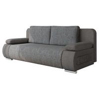 SCHLAFSOFA Emma - Dunkelgrau, Holz/Kunststoff (200/77/92cm) - MIRJAN24