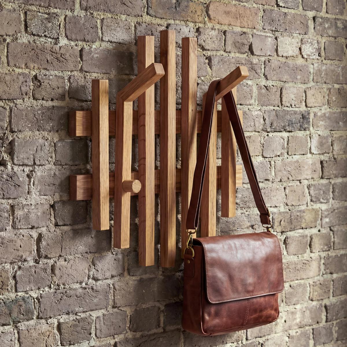 GARDEROBENPANEEL Eiche Dekor - Eiche Wotan, Holz (38/40/12cm) - MCW