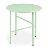BEISTELLTISCH Finn Ø 44/46 cm Mintgrün - Mintgrün, Metall (44/44/46cm) - BoMoe