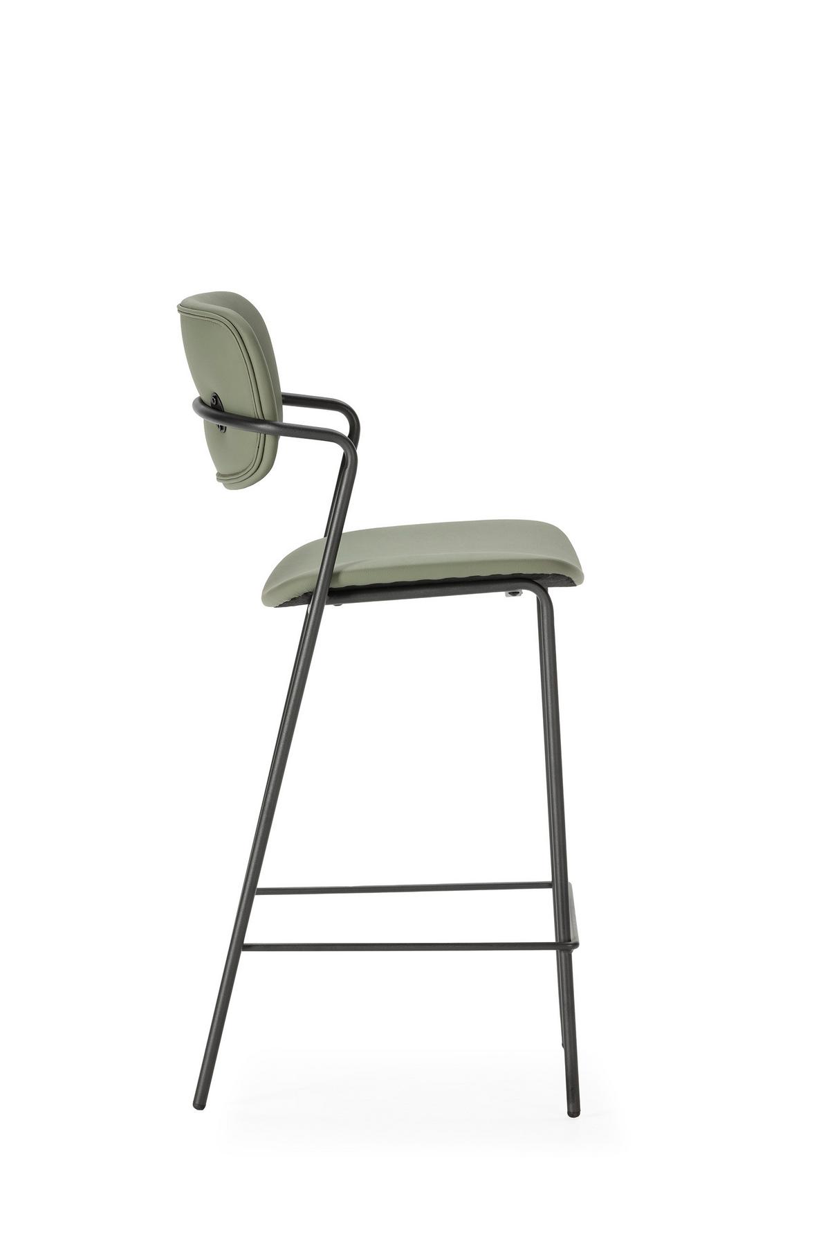 BARHOCKER Maika Grün 44/51/66 cm 2er-Set - Grün, Textil (51/66/44cm) - Drawer