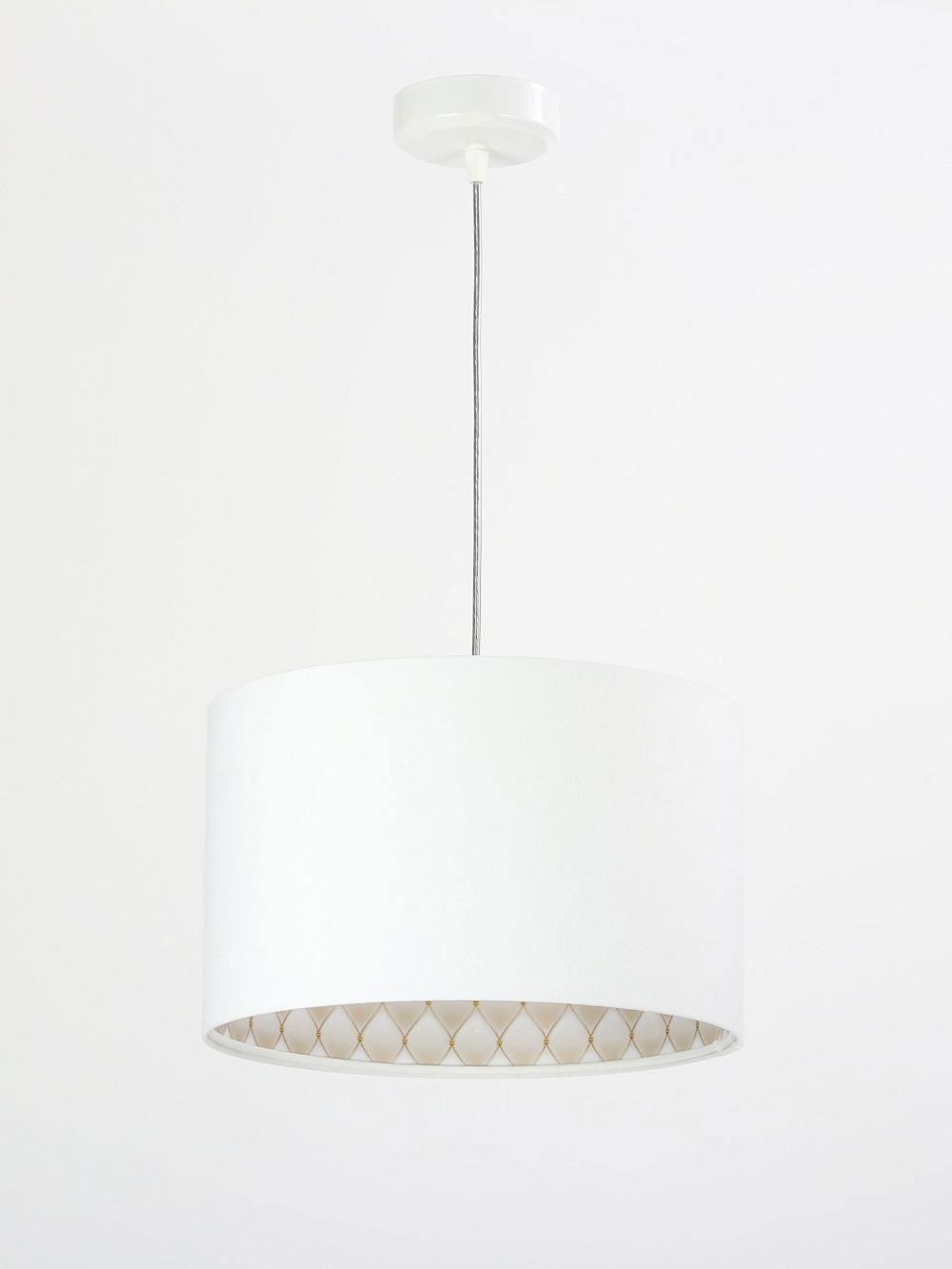 HÄNGELEUCHTE Weiß 30/20 cm - Beige/Weiß, Kunststoff (30/0.45/20cm) - ONZENO