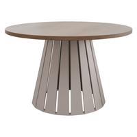 COUCHTISCH Circolo Cashmere - Kaschmir/Naturfarben, Holzwerkstoff/Metall (75/75/45cm) - MIRJAN24