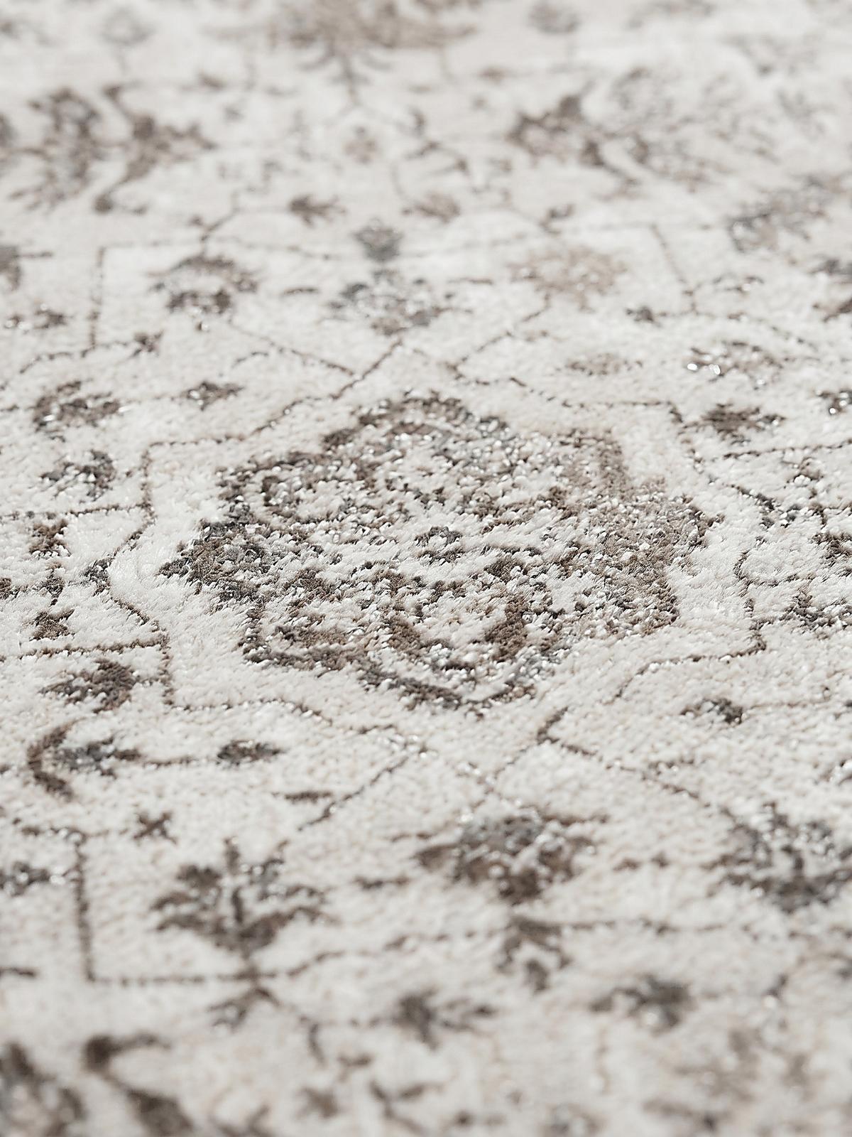 TEPPICHLÄUFER Orientalisch KAVALA Polyester Creme 80 x 150 cm - Beige, Textil (80/150cm) - KADIMA DESIGN