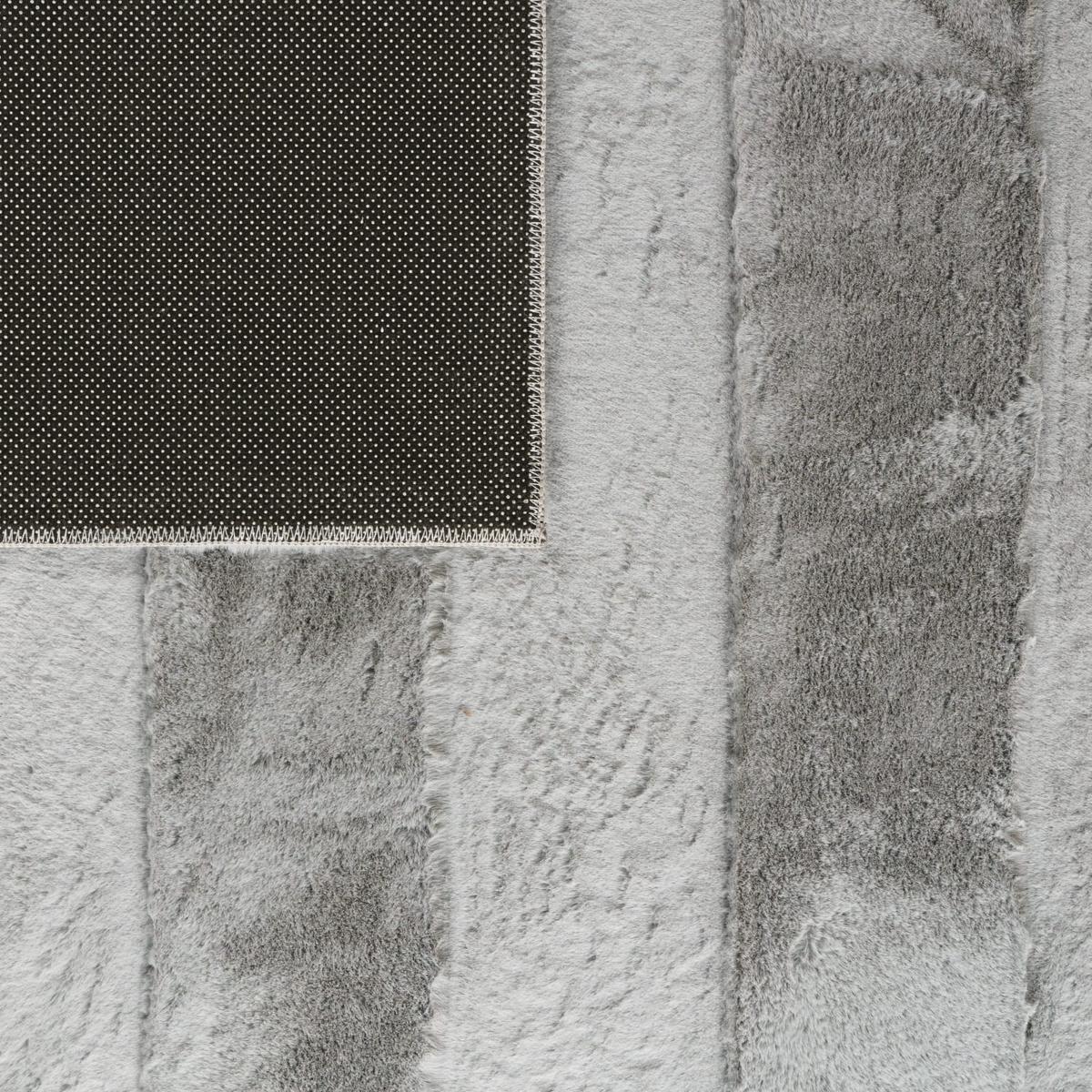 HOCHFLORTEPPICH Boho Grau 60 x 100 cm - Grau, Kunststoff (60/100cm) - TT Home