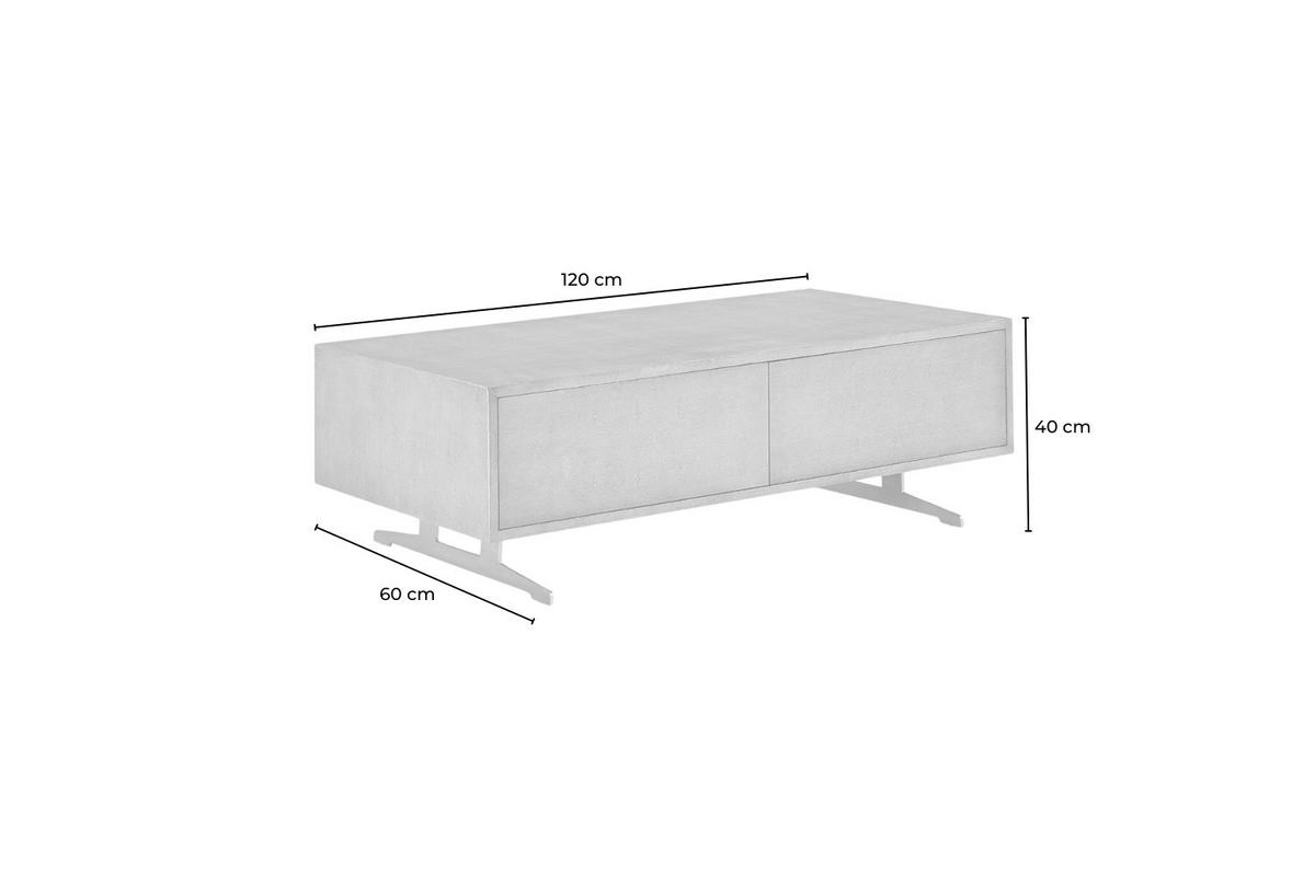 LOWBOARD GALA Gold Holz - Goldfarben, Holz/Metall (120/40/60cm) - KAWOLA