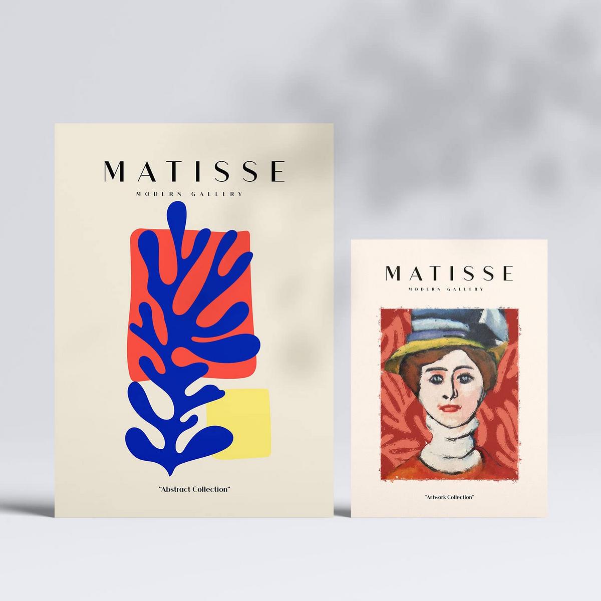 POSTER Set Mit 6 Henri Matisse Bilder Drucke Des Fauvismus A3 & A4 Rahmenlos - Klar, Papier (29/3cm) - Nacnic