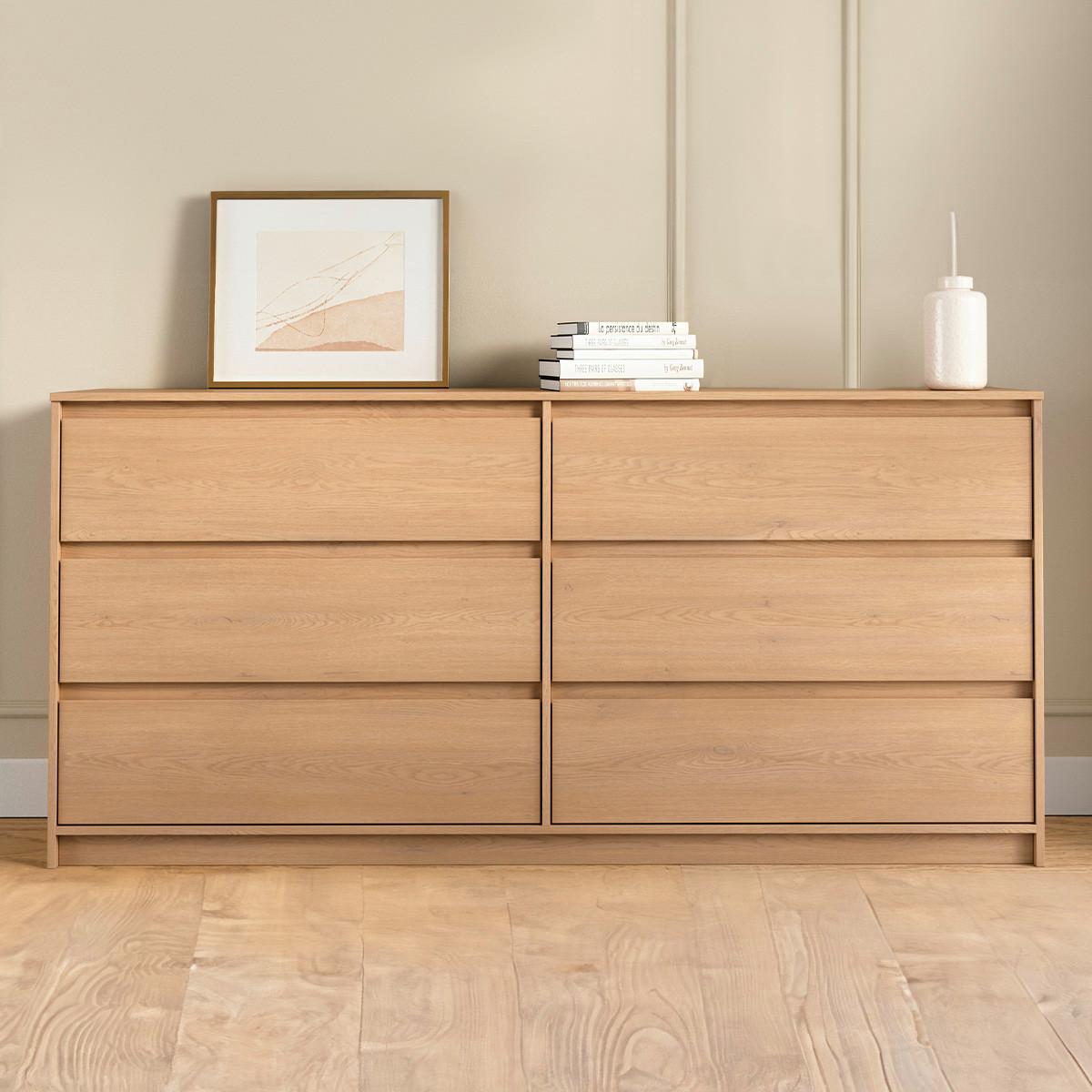 KOMMODE Beck Holz - Braun, Holzwerkstoff (181.2/86.7/39.8cm) - Petits-meubles