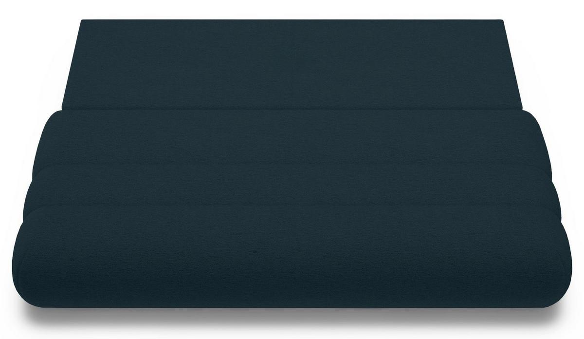 SCHLAFSOFA Arione 214 cm - Blau/Schwarz, Kunststoff/Textil (214/74/104cm) - Selsey