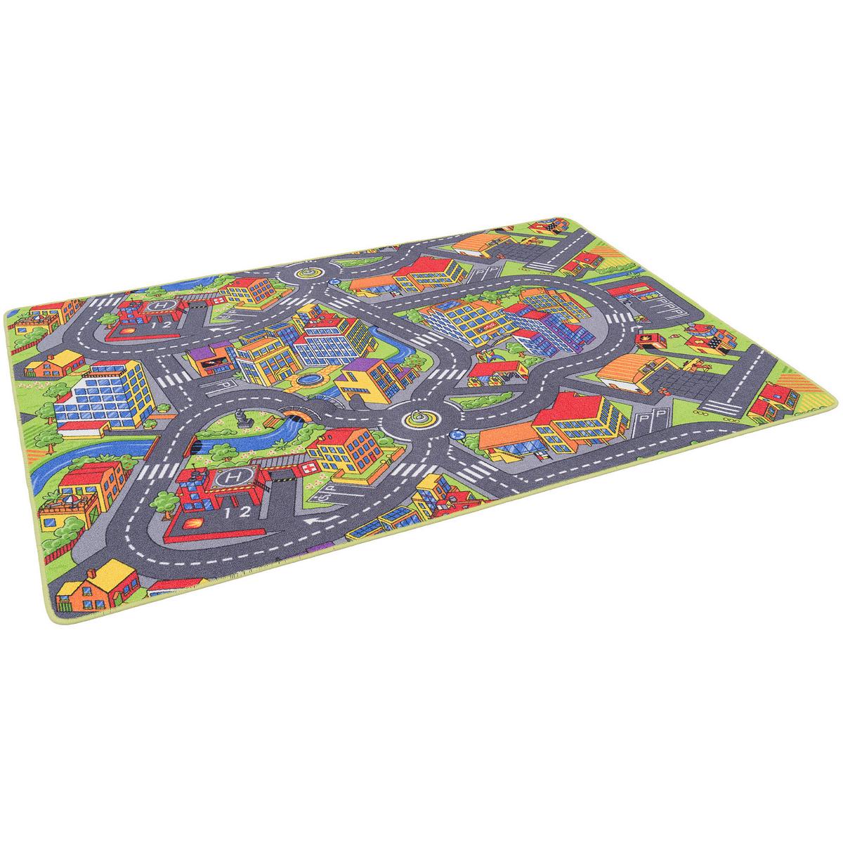 STRASSENTEPPICH BEIDSEITIG STRASSENLANDSCHAFTEN - Anthrazit, Textil (80/200cm) - Snapstyle