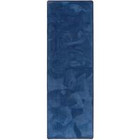 LUXUS SUPER SOFT HOCHFLOR LANGFLOR TEPPICH LÄUFER DELUXE - Dunkelblau, Textil (80/240cm) - Snapstyle