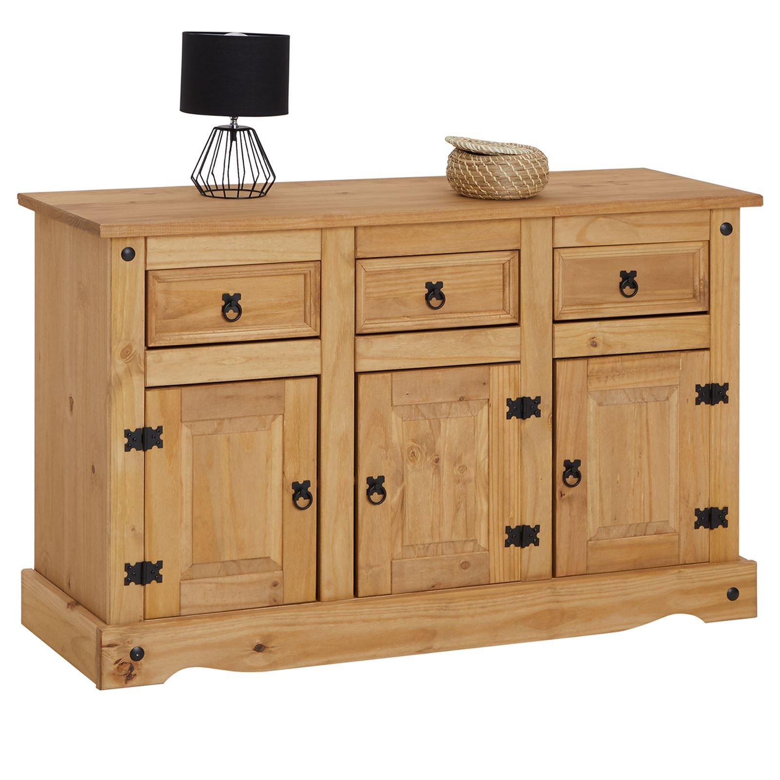 SIDEBOARD SALSA natur - Naturfarben, Holz (132/84/44cm) - CARO-Möbel