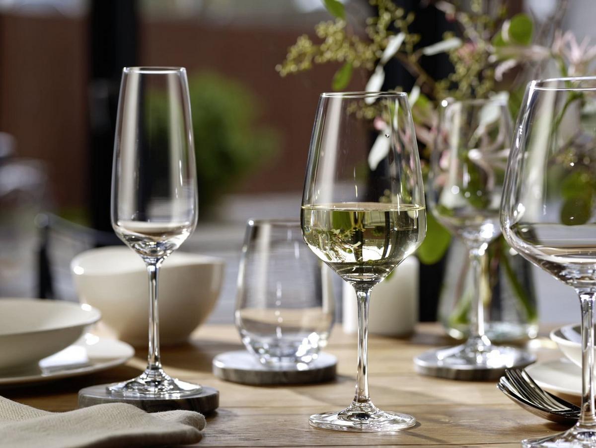 WEISSWEINGLÄSER Essential transparent 120 ml 4er Set - Transparent, Glas (0.12L) - like.Villeroy & Boch