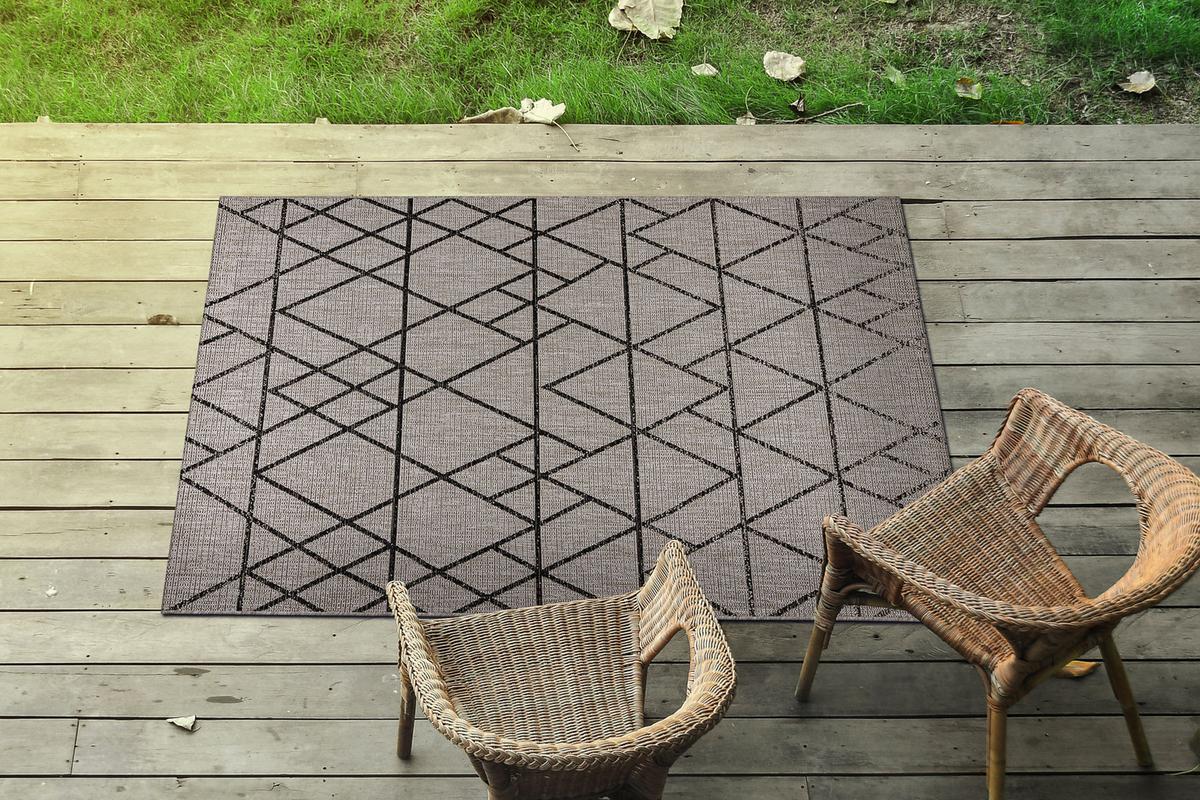 TEPPICH Floorlux 80/150 cm - Grau, Textil (80/150cm) - rugsX