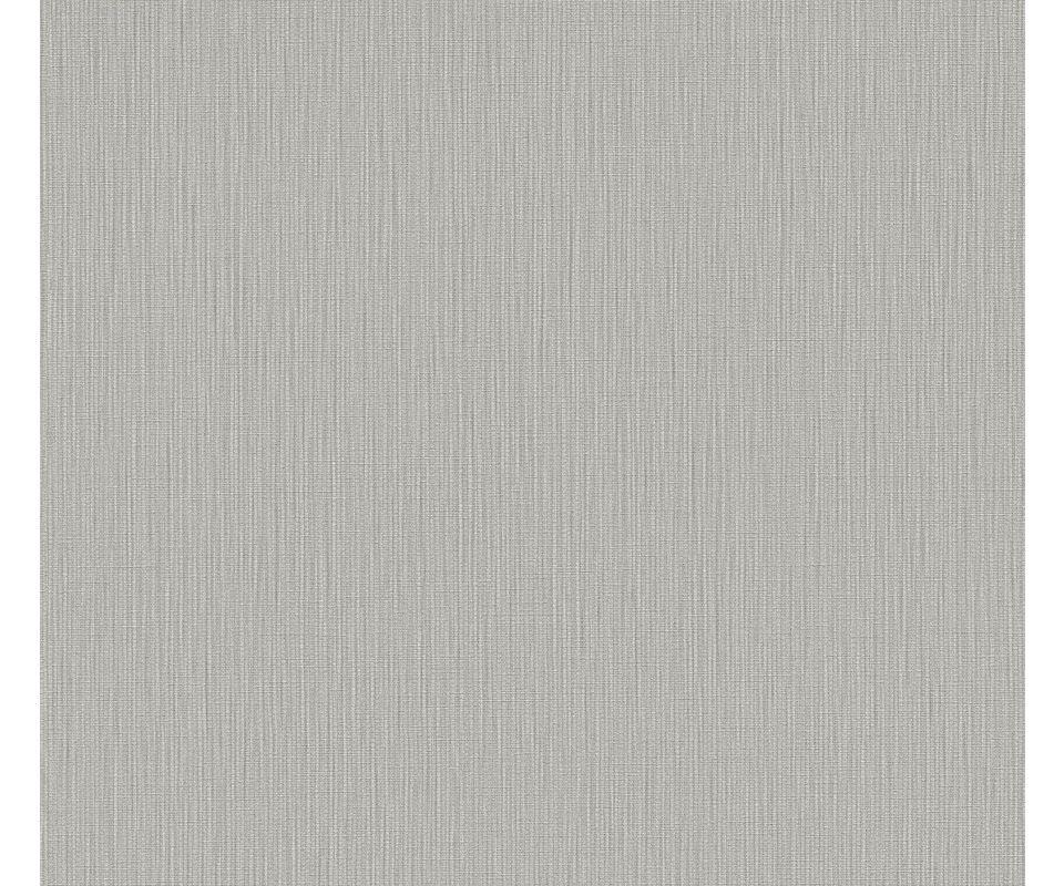VLIESTAPETE Grau 53/1005 cm - Grau, Textil (53/1cm) - KUNSTLOFT