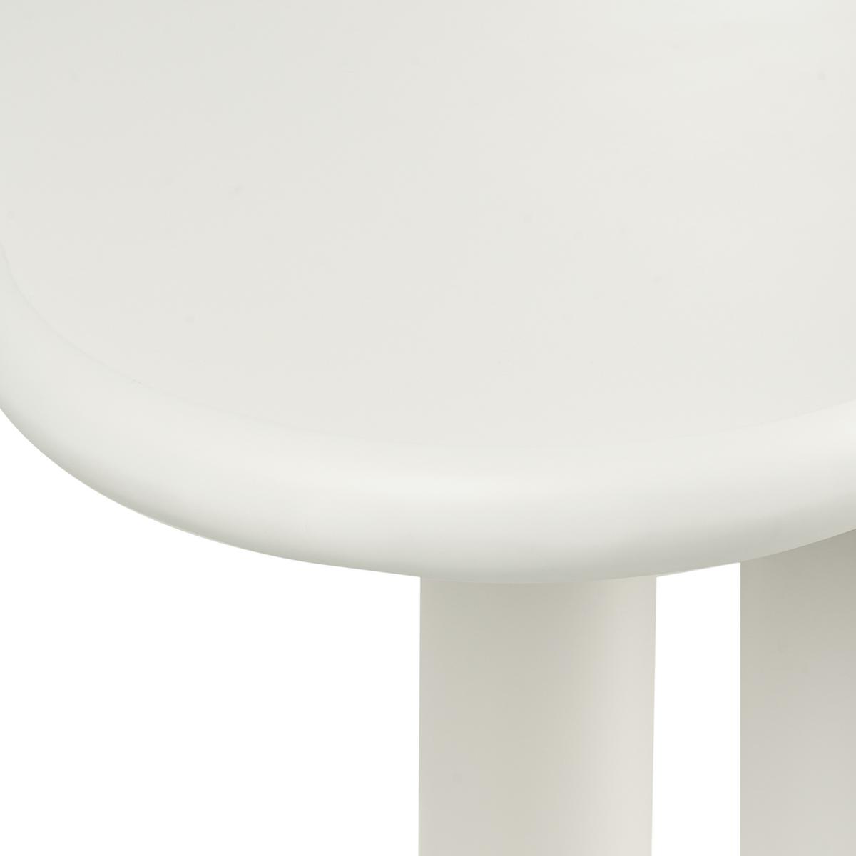 ESSTISCH Weiß Ondle - Creme, Holzwerkstoff (188/94/74cm) - Beliani