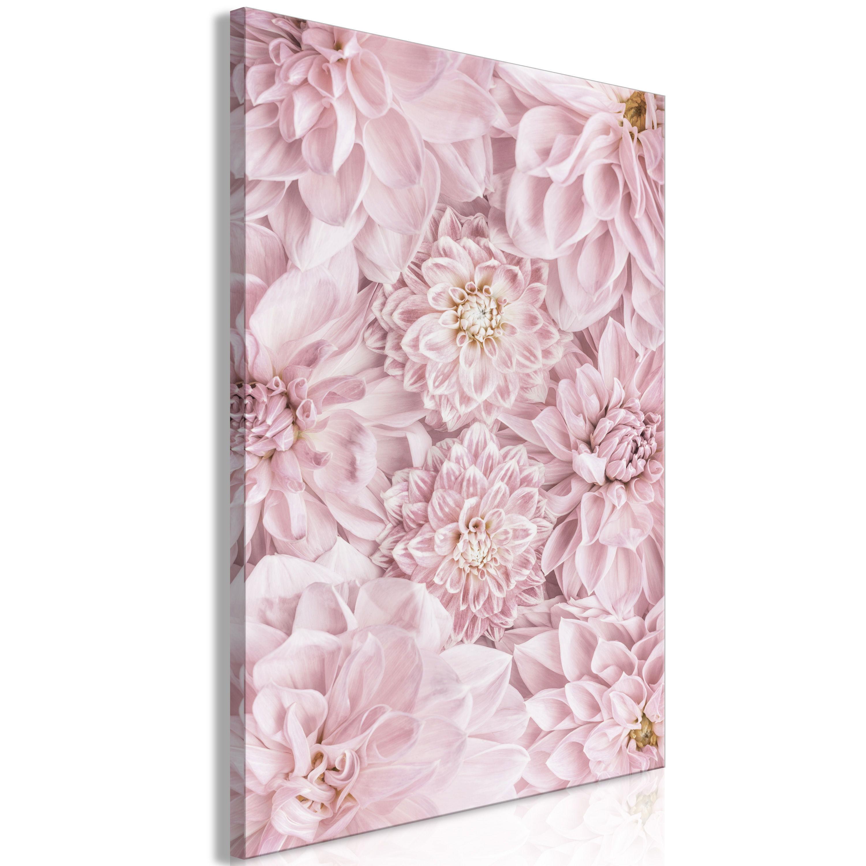 KUNSTDRUCK Rosa 40/60 cm - Pink, Textil (40/60cm) - KUNSTLOFT