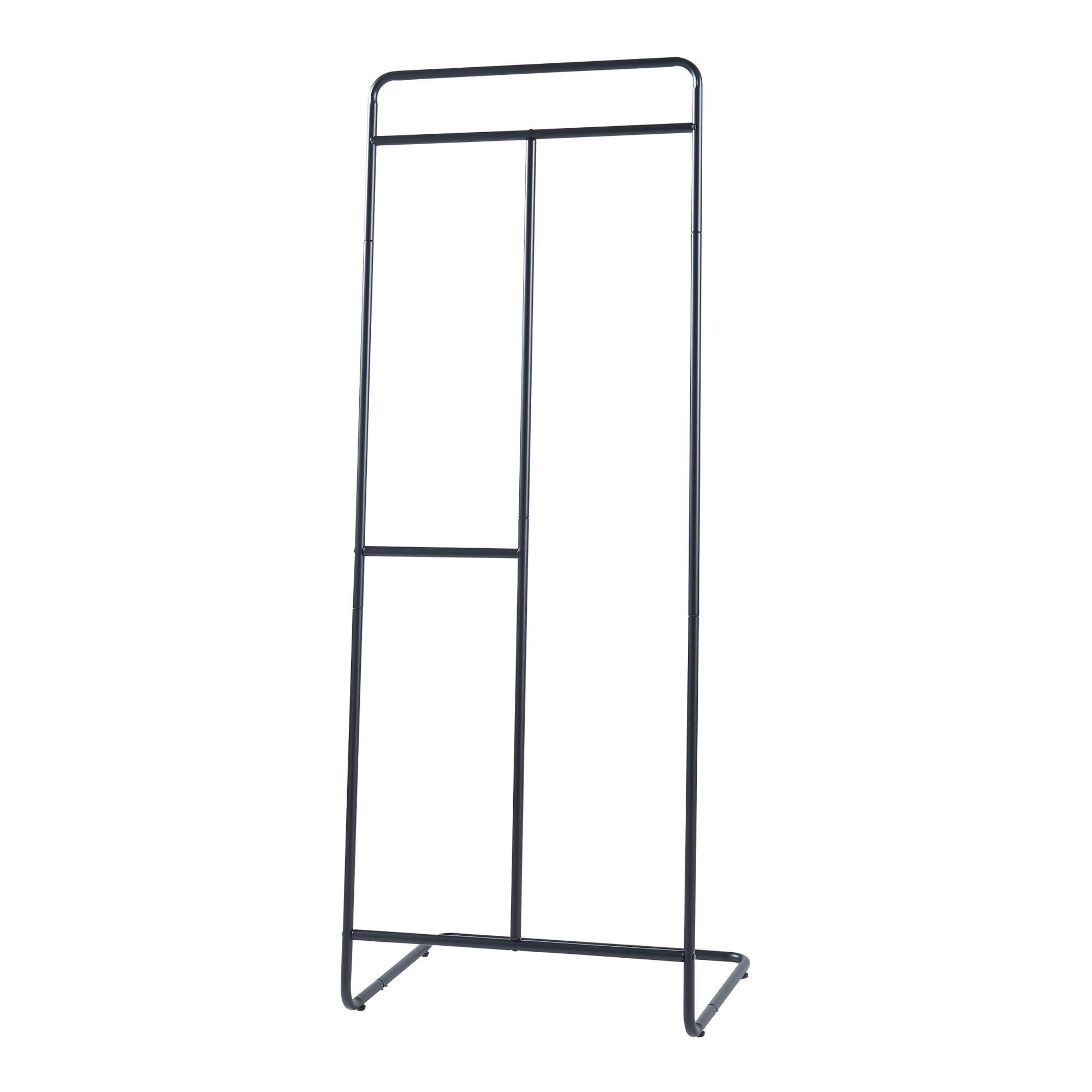 KLEIDERSTÄNDER Sandviken - Schwarz, Metall (63/166/48cm) - [en.casa]