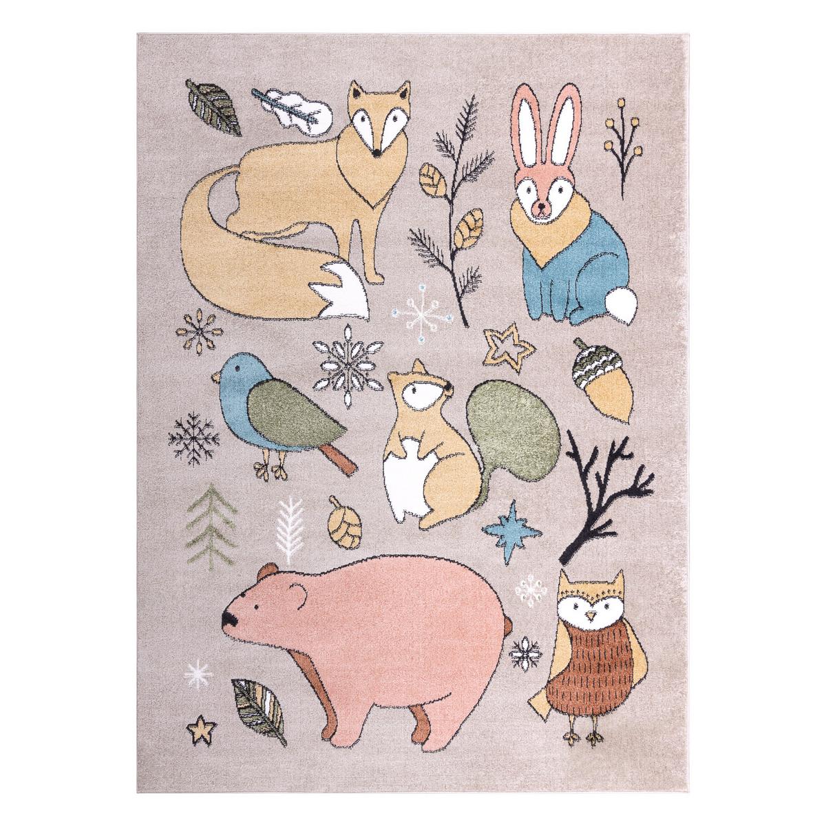 TEPPICH Fun 180/270 cm - Beige, Textil (180/270cm) - rugsX