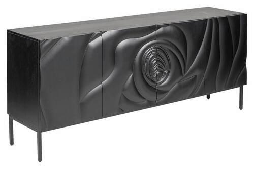 SIDEBOARD BLACK ROSE