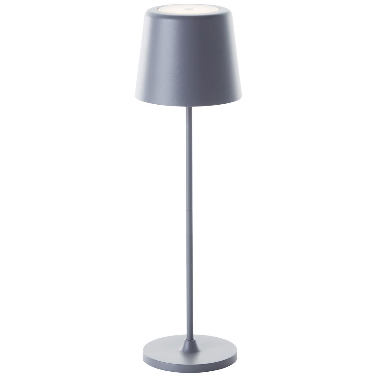 AUSSENTISCHLEUCHTE Kaami G90939/22 - Grau, Metall (10/10/37cm) - Brilliant