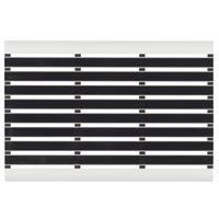 FUSSMATTE SAUBERLAUF ALUMINIUM KLEENY - Schwarz, Kunststoff (40/60cm) - Pergamon