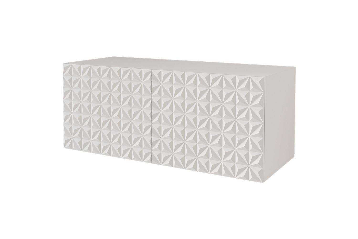 LOWBOARD VIRA-W 100x40x40 cm - Weiß - Weiß, Holzwerkstoff (100/40/40cm) - ALTDECOR