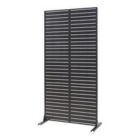 TRENNWAND Trolu - Schwarz, Metall (100/200/50cm) - casa.pro