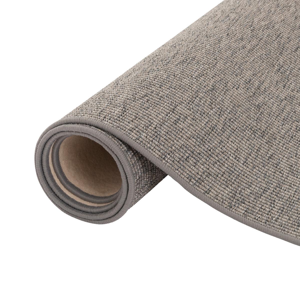 NATUR SISAL-OPTIK TEPPICH TAFF - Grau, Textil (80/240cm) - Snapstyle