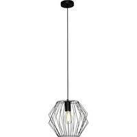 PENDELLEUCHTE Noris 54170/06 - Schwarz, Metall (28/28/100cm) - Brilliant