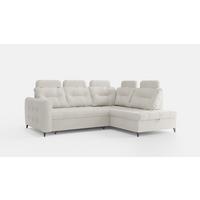 ECKSOFA Wendie - Beige, Holzwerkstoff/Textil (250/200cm) - Fun Möbel