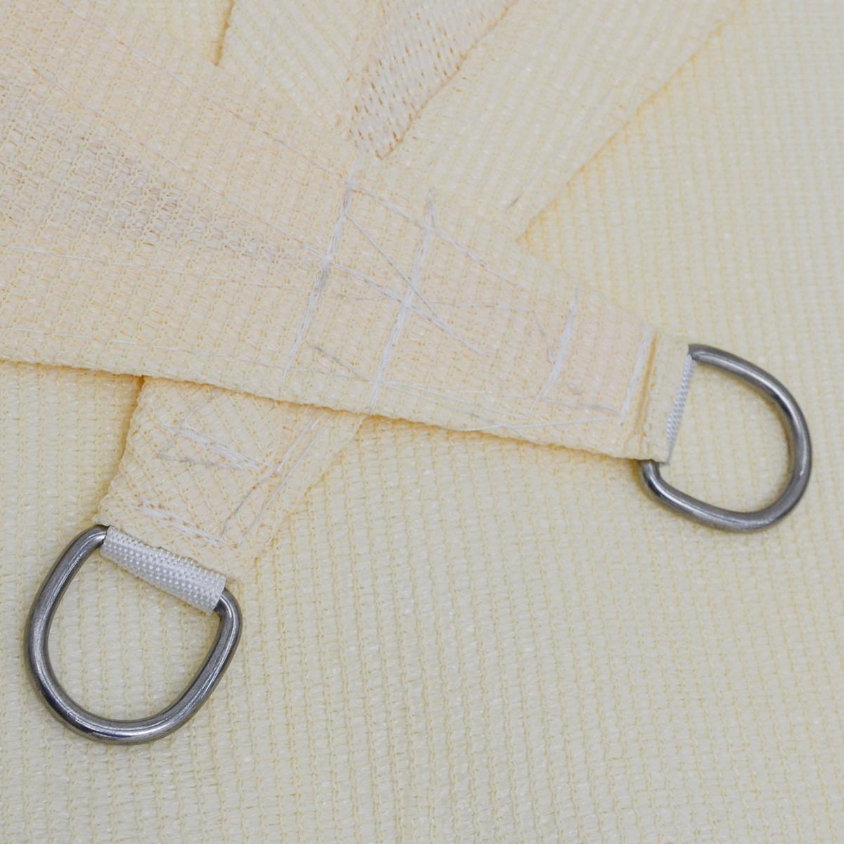 SONNENSEGEL Luftdurchlässig 800 cm Beige - Beige, Kunststoff (800/800cm) - Amanka